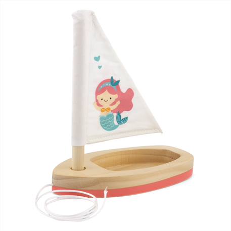 Voilier en bois Bleu+Rose 6 - vertbaudet enfant 