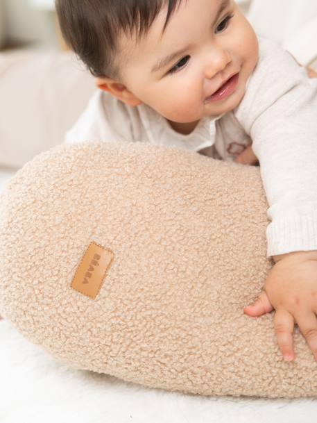 Coussin de maternité et d'allaitement Big Flopsy cacao+Gris chiné+gris imprimé+Lin+marron imprimé+moka 19 - vertbaudet enfant 