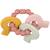 Hochet de dentition trousseau de clefs rose Bleu, jaune, vert d'eau+Rose, jaune, vert d'eau 8 - vertbaudet enfant 