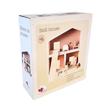 Maison de poupées modulaire Beige 3 - vertbaudet enfant 