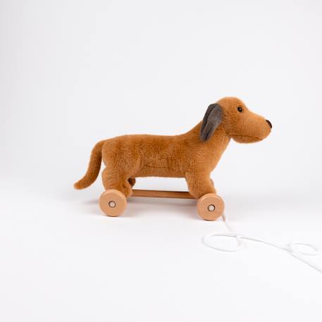 Edward le chien à tirer Marron 3 - vertbaudet enfant 