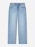 Jean évasé enfant Bleu denim 1 - vertbaudet enfant 