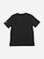 T-shirt  garçon col rond Noir+Vert / blanc 3 - vertbaudet enfant 