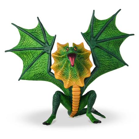 Figurine dragon lézard Vert 2 - vertbaudet enfant 