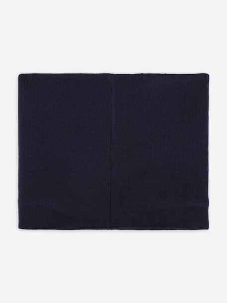 Écharpe garçon en maille Bleu 2 - vertbaudet enfant 