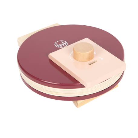 Gaufrier en bois tasty Bleu+Rouge 9 - vertbaudet enfant 