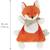 Doudou renard paprika 18 cm Orange 4 - vertbaudet enfant 
