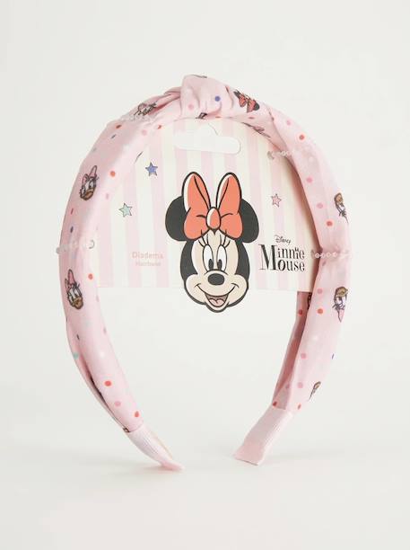 Serre-tête minnie mouse enfant oreilles et nœud Rose 3 - vertbaudet enfant 