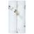 Lot de 2 langes doux happy fruits poire (120x120 cm) Blanc, vert, marron 2 - vertbaudet enfant 