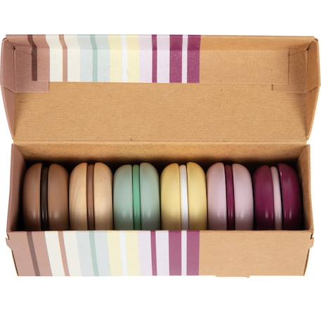 Macarons en bois fresh Marron 4 - vertbaudet enfant 