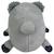 Porte-clé peluche nemu nemu koala (14 cm) Gris, noir 3 - vertbaudet enfant 