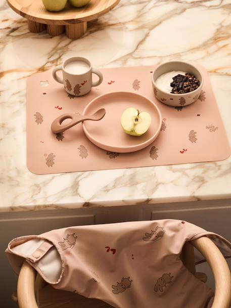 Dessous de table Jude argile+vieux rose 3 - vertbaudet enfant 