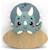 Plaque de porte personnalisable Beige+Blanc+Bleu+Gris+Jaune+Marron+Orange+Rose+Violet 8 - vertbaudet enfant 