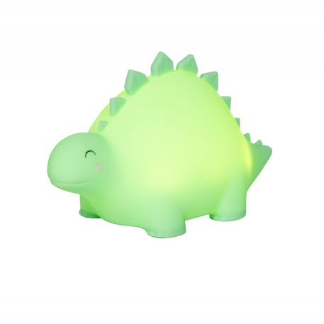 Veilleuse dino   en silicone rechargeable usb Vert 1 - vertbaudet enfant 