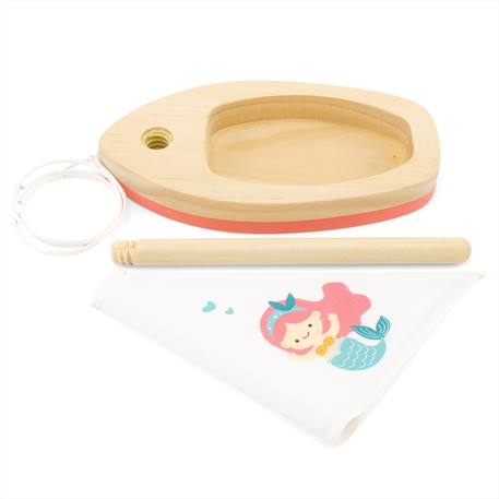 Voilier en bois Bleu+Rose 11 - vertbaudet enfant 