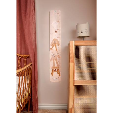 Toise en bois ours naturel Beige 5 - vertbaudet enfant 