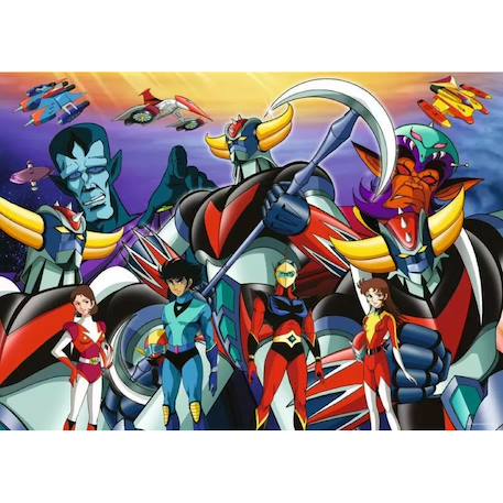 Puzzle l'univers de goldorak 1000 pcs Noir 2 - vertbaudet enfant 