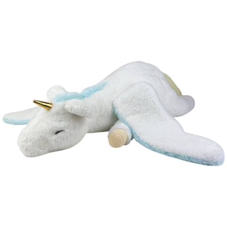 Peluche nemu nemu licorne (60 cm) Blanc, bleu, doré 1 - vertbaudet enfant 