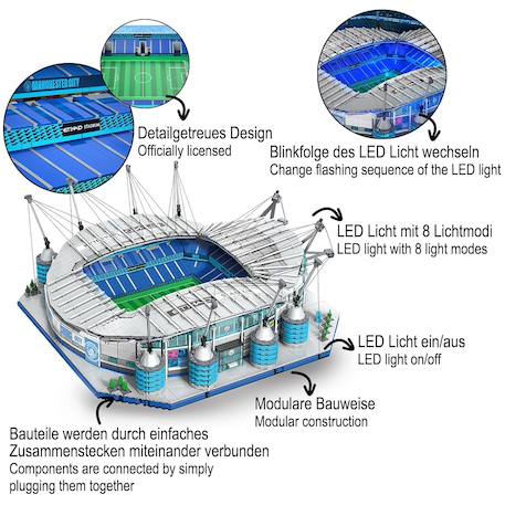 Stade manchester city 4473 pièces Bleu 6 - vertbaudet enfant 