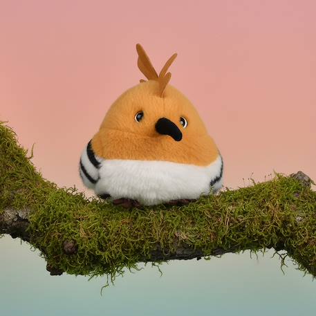 Peluche oiseau les cui-cui paradis 15 cm Bleu+Marron+Noir+Orange+Rose+Vert 21 - vertbaudet enfant 