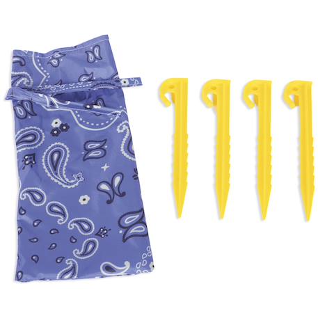 Tente anti-uv summer bandana Bleu 5 - vertbaudet enfant 
