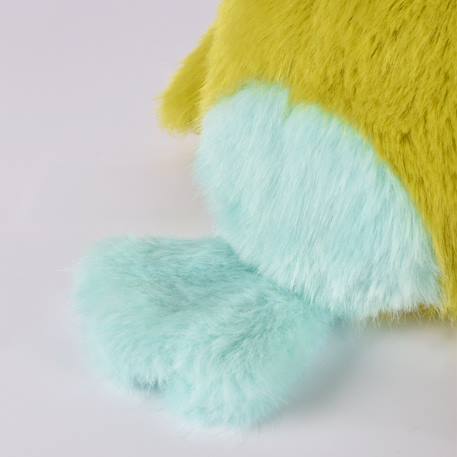 Peluche oiseau les cui-cui paradis 15 cm Bleu+Marron+Noir+Orange+Rose+Vert 32 - vertbaudet enfant 