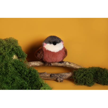 Peluche oiseau les cui-cui paradis 15 cm Bleu+Marron+Noir+Orange+Rose+Vert 11 - vertbaudet enfant 