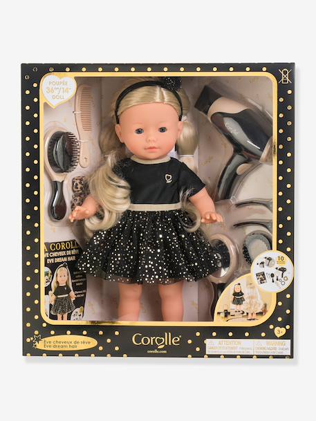 Eve Cheveux de Rêves 36 cm noir 1 - vertbaudet enfant 