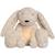 Bibi le lapin avec entraîneur de sommeil warm linen Ecru, noir 1 - vertbaudet enfant 