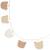 Guirlande de fanions teddy bear (250 cm) Marron, beige, écru 1 - vertbaudet enfant 