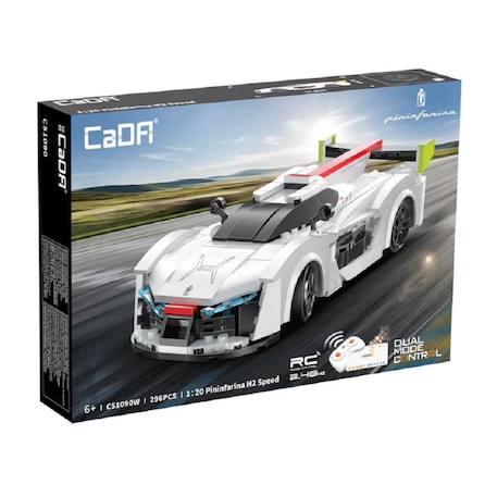 Voiture pininfarina h2 speed 296 pièces Blanc 4 - vertbaudet enfant 