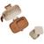 Lunch et snack box bunndy darling Ecru, marron, vert 2 - vertbaudet enfant 