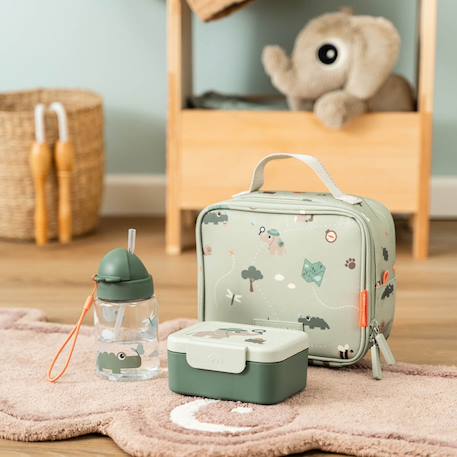 Gourde enfant avec paille intégrée – pratique, légère et facile à utiliser au quotidien Vert 5 - vertbaudet enfant 