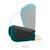 Siège auto Kinderkraft UNITY 2 I-Size 100-150 cm isofix pliable dossier inclinable + organisateur voiture Bleu+Gris+Noir+Vert 22 - vertbaudet enfant 