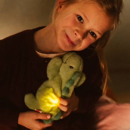Peluche veilleuse jéroom le dinosaure vert Vert 3 - vertbaudet enfant 