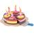 Gros gâteau d'anniversaire Marron 2 - vertbaudet enfant 