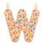 Lettre w phosphorescente Beige 2 - vertbaudet enfant 