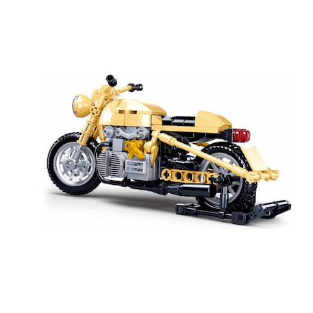 Model bricks - moto militaire Jaune 1 - vertbaudet enfant 