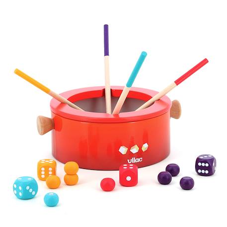 Jeu de fondue magnétique Rouge 3 - vertbaudet enfant 