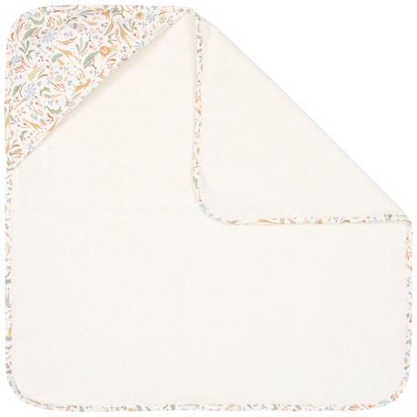 Cape de bain safari wonders (75 x 75 cm) Blanc, marron, vert 4 - vertbaudet enfant 