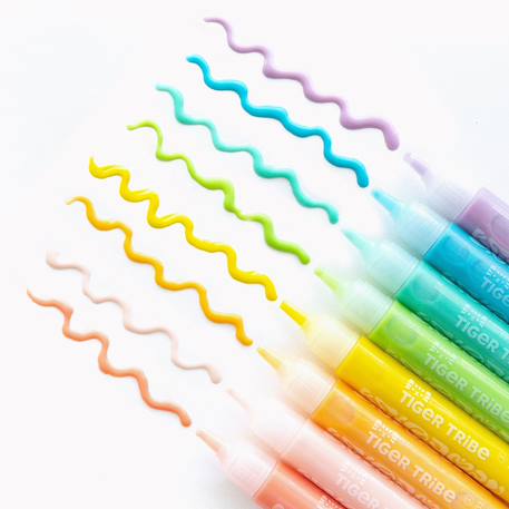 Feutres effet popcorn en relief Blanc 2 - vertbaudet enfant 