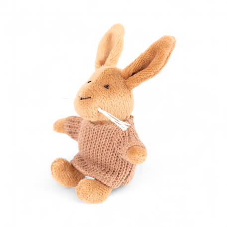 Mini peluche lenny le lapin Marron 3 - vertbaudet enfant 