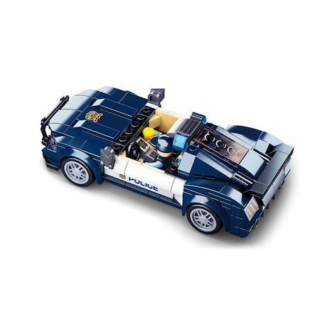 Voiture de police 284 pcs Bleu 3 - vertbaudet enfant 