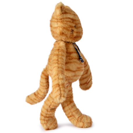 Peluche chat méloé 37 cm Gris+Orange 7 - vertbaudet enfant 