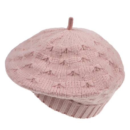 Béret enfant maille douce rose Rose 1 - vertbaudet enfant 