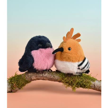 Peluche oiseau les cui-cui paradis 15 cm Bleu+Marron+Noir+Orange+Rose+Vert 29 - vertbaudet enfant 