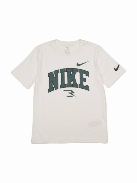 T-shirt  garçon col rond Noir+Vert / blanc 4 - vertbaudet enfant 
