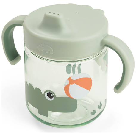 Tasse à bec à 2 anses celebration Vert 1 - vertbaudet enfant 