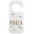 Accroche-porte personnalisable cœurs Beige+Blanc 3 - vertbaudet enfant 