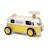 Porteur van garage en bois Jaune 3 - vertbaudet enfant 